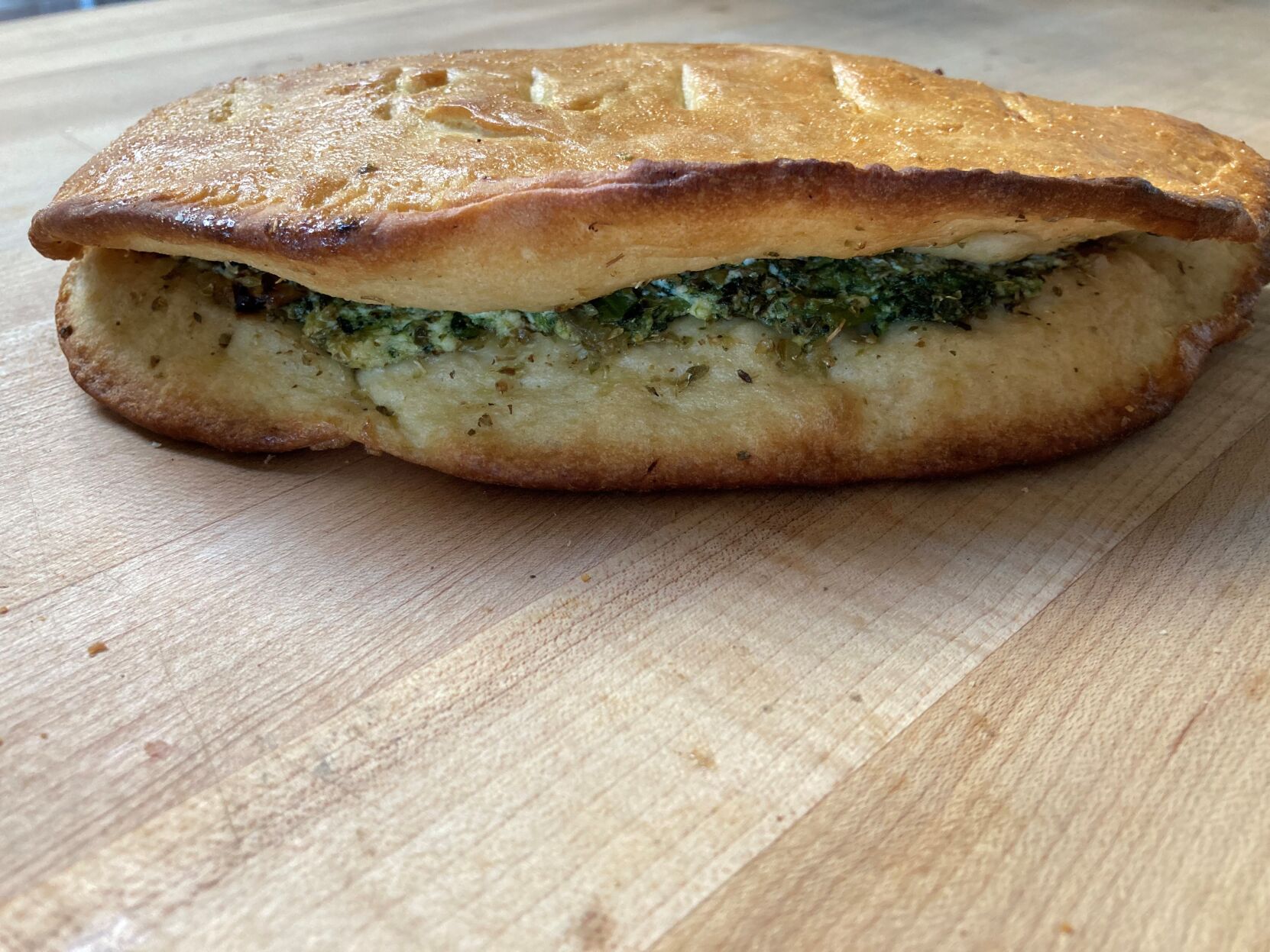 Calzone broccoli rabe